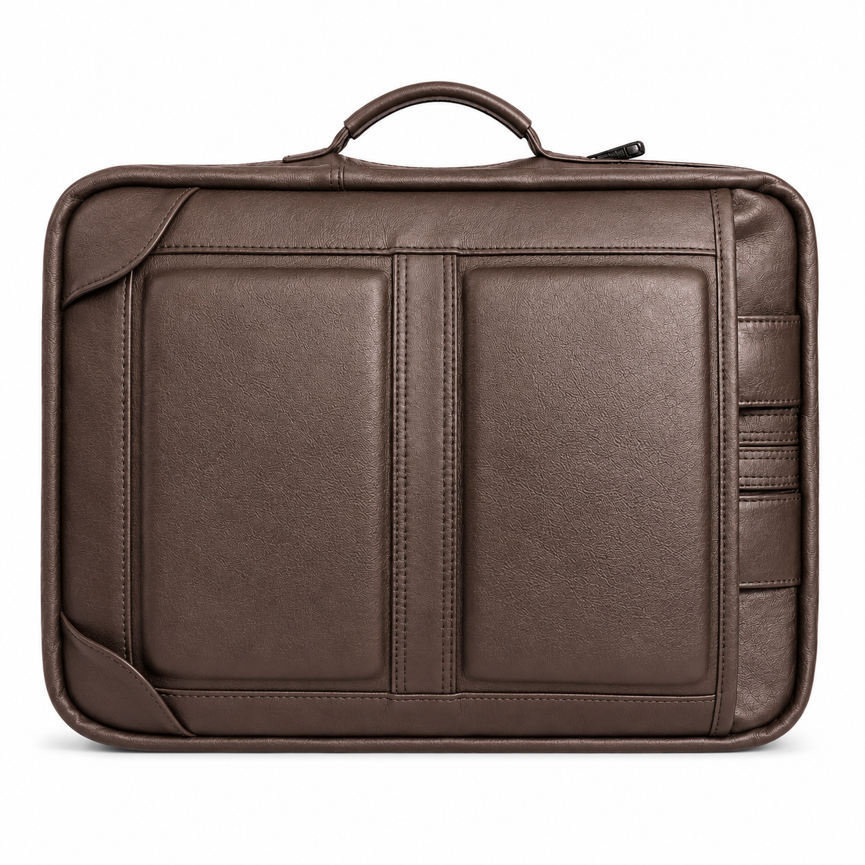 mans sholder bag chocolate